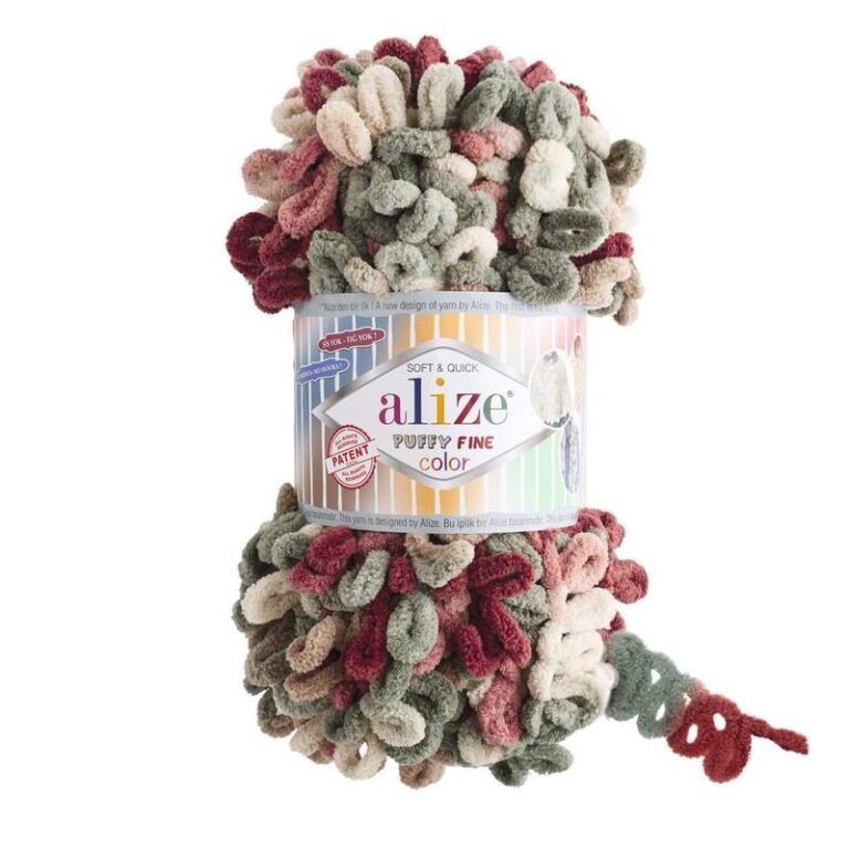 Пряжа Alize Puffy — Купити Алізе Пуффі з доставкою по Україні