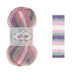 Распространение цвета в Alize Baby Best Batik 7056
