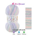 Распространение цвета в Alize Baby Best Batik 7258