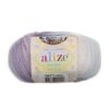 Alize Baby Wool Batik, Цвет № 3566: 3566 Сиренево-голубой меланж