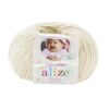 Alize Baby Wool, Цвет № 1: Кремовый