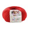 Alize Baby Wool 56 Червоний