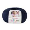 Alize Baby Wool, Цвет № 58: Тёмно-синий