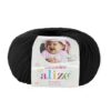 Alize Baby Wool, Цвет № 60: Чёрный