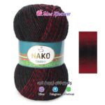 Розпреділення кольору Nako Ombre по тканині 310