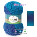 Распределение цвета Nako Ombre в полотне 318