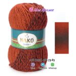 Распределение цвета Nako Ombre в полотне 319