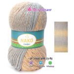Розпреділення кольору Nako Ombre по тканині 382