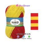 Распределение цвета Nako Ombre в полотне 455