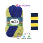 Распределение цвета Nako Ombre в полотне 457