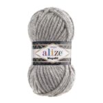 Нитки Ализе Суперлана Мегафил, Цвет № 21 Пряжа Alize Superlana Megafil, Цвет № 21