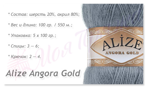 Характеристики Alize Angora Gold