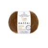 Gazzal Super Kid Mohair, Колір № 64401: Коричневий меланж