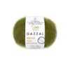 Gazzal Super Kid Mohair, Колір № 64402: Зелений очерет