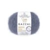 Gazzal Super Kid Mohair, Колір № 64411: Темно-сірий