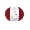 Gazzal Super Kid Mohair, Колір № 64416: Темно-червоний