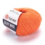 Пряжа Yarnart Silky Wool, Колір № 338