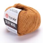 Пряжа Yarnart Silky Wool, Колір № 345