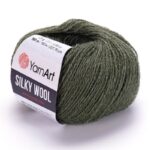 Пряжа Yarnart Silky Wool, Колір № 346