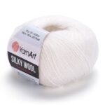 Пряжа Yarnart Silky Wool, Колір № 347