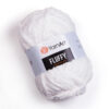 YarnArt Fluffy, Колір № 710: Білий