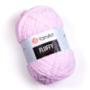 YarnArt Fluffy, Колір № 713: Світло-рожевий