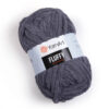 YarnArt Fluffy, Колір № 722: Вугільно-сірий