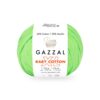 Gazzal Baby Cotton XL, Колір № 3427: Салатовий неон