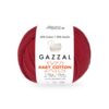 Gazzal Baby Cotton XL, Колір № 3439: Темно-червоний