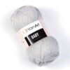 YarnArt Baby, Колір № 855: Світло-сірий
