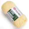 YarnArt Jeans Bamboo, Колір № 105: Блідо-жовтий