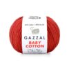 Gazzal Baby Cotton, Колір № 3418: Кораловий