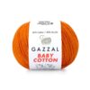 Gazzal Baby Cotton, Колір № 3419: Моркв'яний