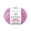 Gazzal Baby Cotton, Колір № 3422: Рожево-бузковий