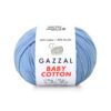 Gazzal Baby Cotton, Колір № 3423: Блакитний