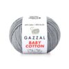 Gazzal Baby Cotton, Колір № 3430: Сірий