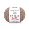 Gazzal Baby Cotton, Колір № 3434: Кава з молоком