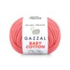 Gazzal Baby Cotton, Колір № 3435: Світло-кораловий