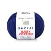 Gazzal Baby Cotton, Колір № 3438: Темно-синій