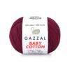 Gazzal Baby Cotton, Колір № 3442: Марсала