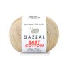 Gazzal Baby Cotton, Колір № 3445: Світло-бежевий