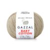 Gazzal Baby Cotton, Колір № 3446: Молочно-бежевий