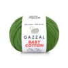 Gazzal Baby Cotton, Колір № 3449: Зелений