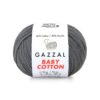 Gazzal Baby Cotton, Колір № 3450: Темно-сірий