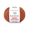 Gazzal Baby Cotton, Колір № 3454: Теракот