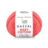 Gazzal Baby Cotton, Колір № 3460: Кораловий неон