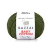 Gazzal Baby Cotton, Колір № 3463: Хакі