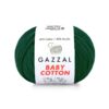 Gazzal Baby Cotton, Колір № 3467: Темно-зелений