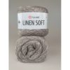 YarnArt Linen Soft, Колір № 7320: Бежево-сірий меланж