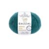 Gazzal Super Kid Mohair, Колір № 64425: Бірюзово-синій